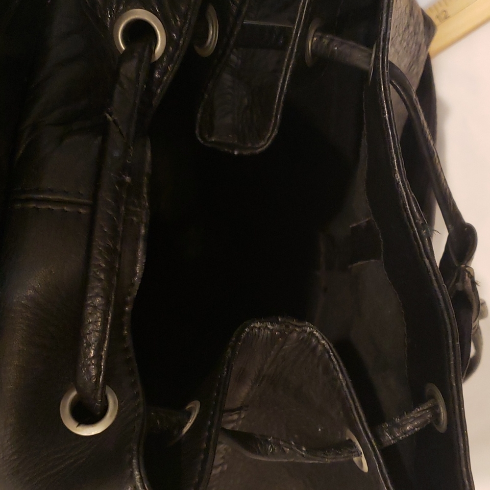 Genuine Leather Backpack Multi-Functional Elegant… - image 7